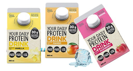 EGGY FOOD YOUR DAILY PROTEIN DRINK 6x300ml Nature / EGG White