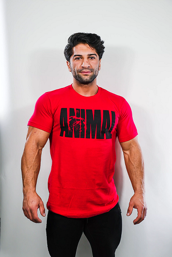 Universal Animal T-Shirt "Iconic" red S