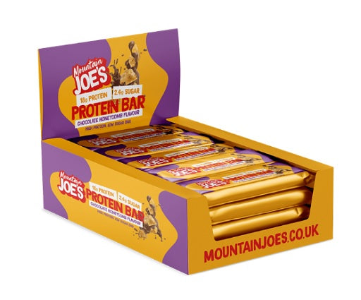 Mountain Joe's Protein Bar 12x55g SANS CARTON D'EMBALLAGE D'ORIGINE Chocolate Eggsplosion