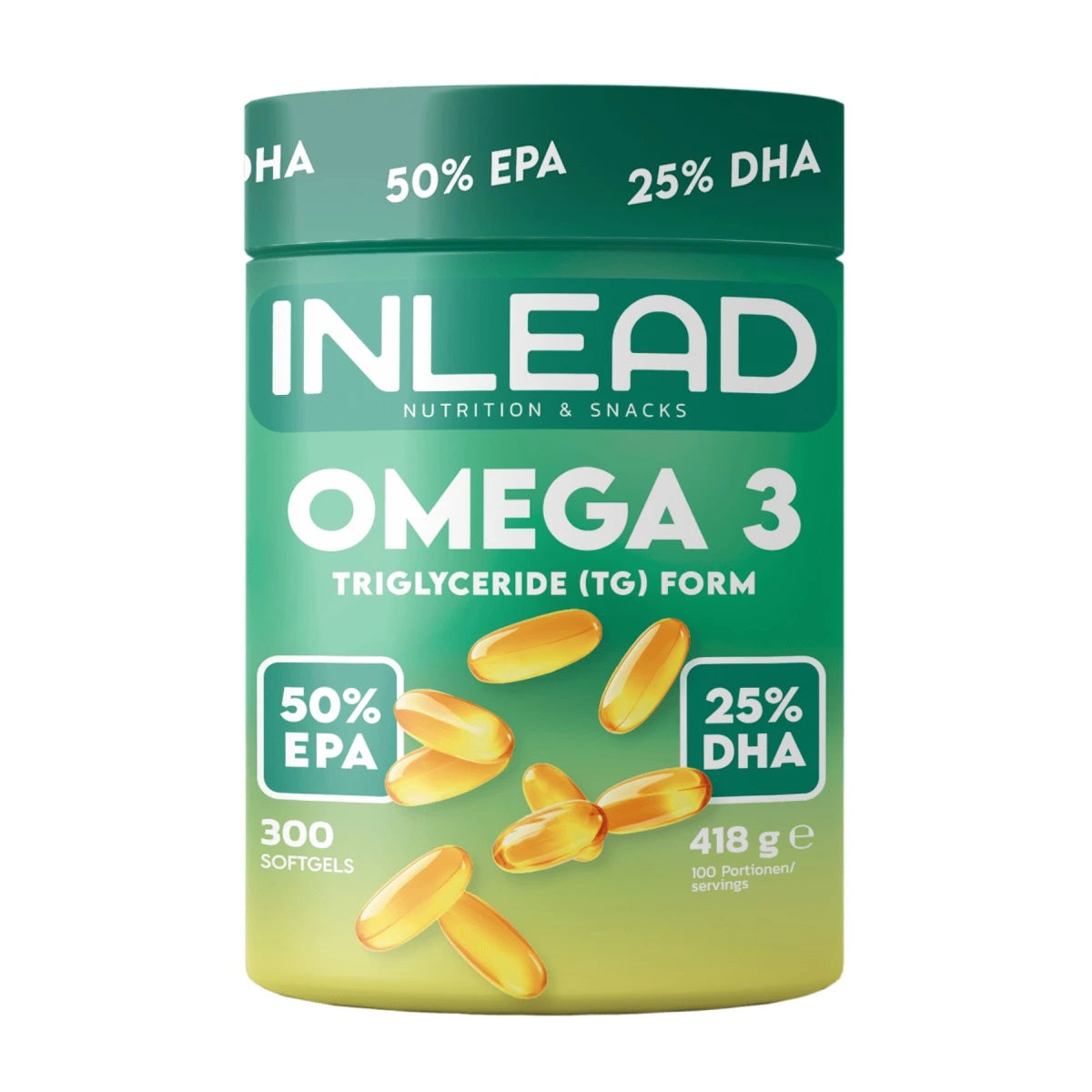 INLEAD Oméga-3 300 Gélules
