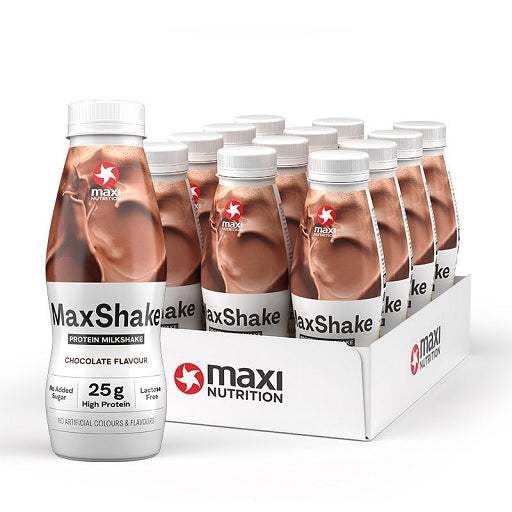 MaxiNutrition MaxShake Milkshake Protéiné RTD 12x330ml Café