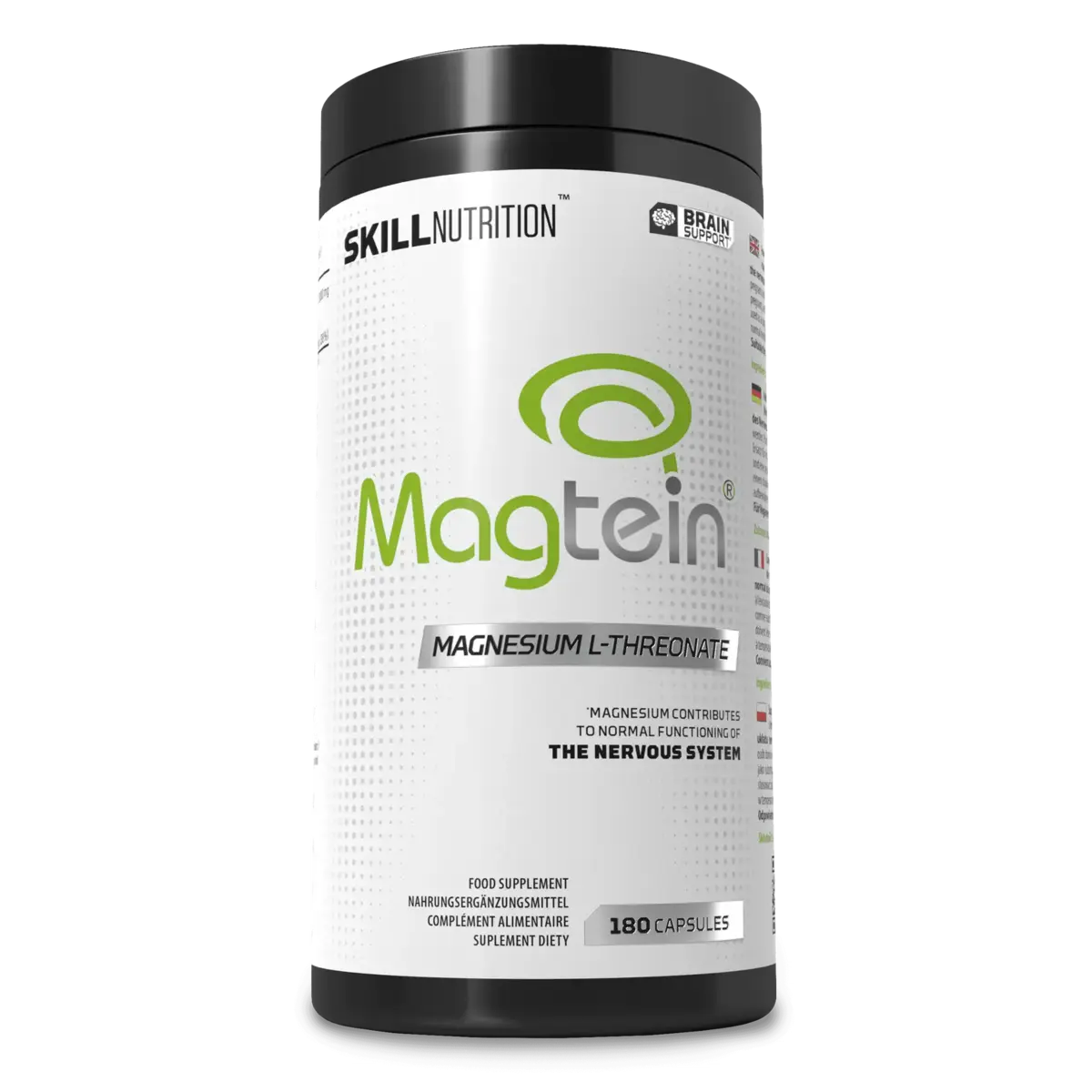 Skill Nutrition Magnesium L-Threonate Magtein 90 Kapseln