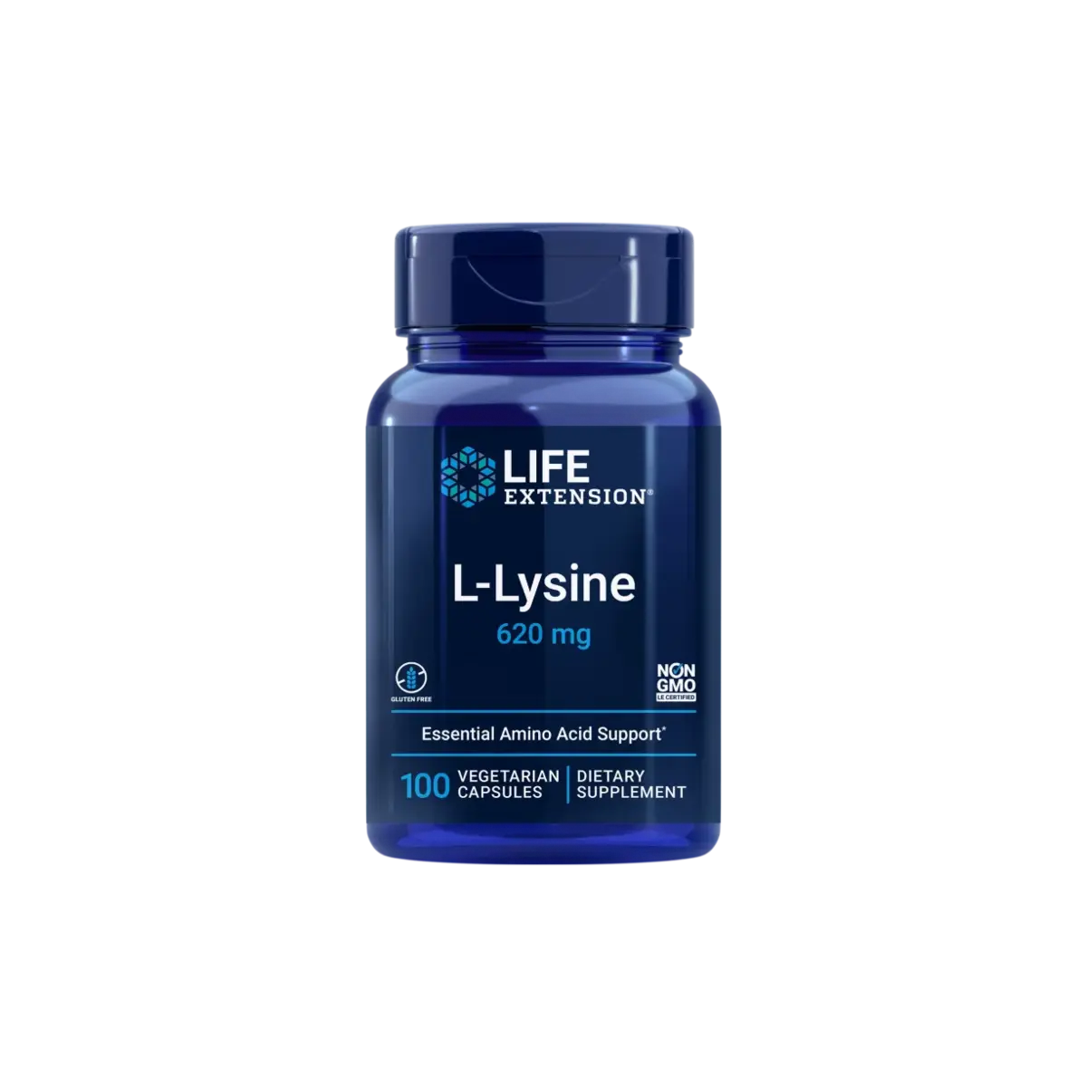 Life Extension Lysine 620mg 60 capsules