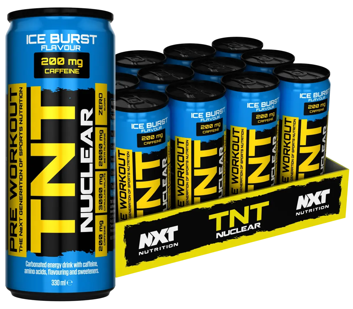 NXT Nutrition TNT NUCLEAR 12x330ml