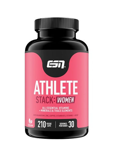 ESN Athlete Stack:FEMMES 210 Gélules