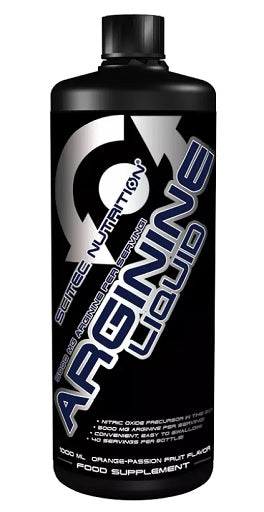 Scitec Arginine Liquide 1000ml Orange-Fruit de la Passion