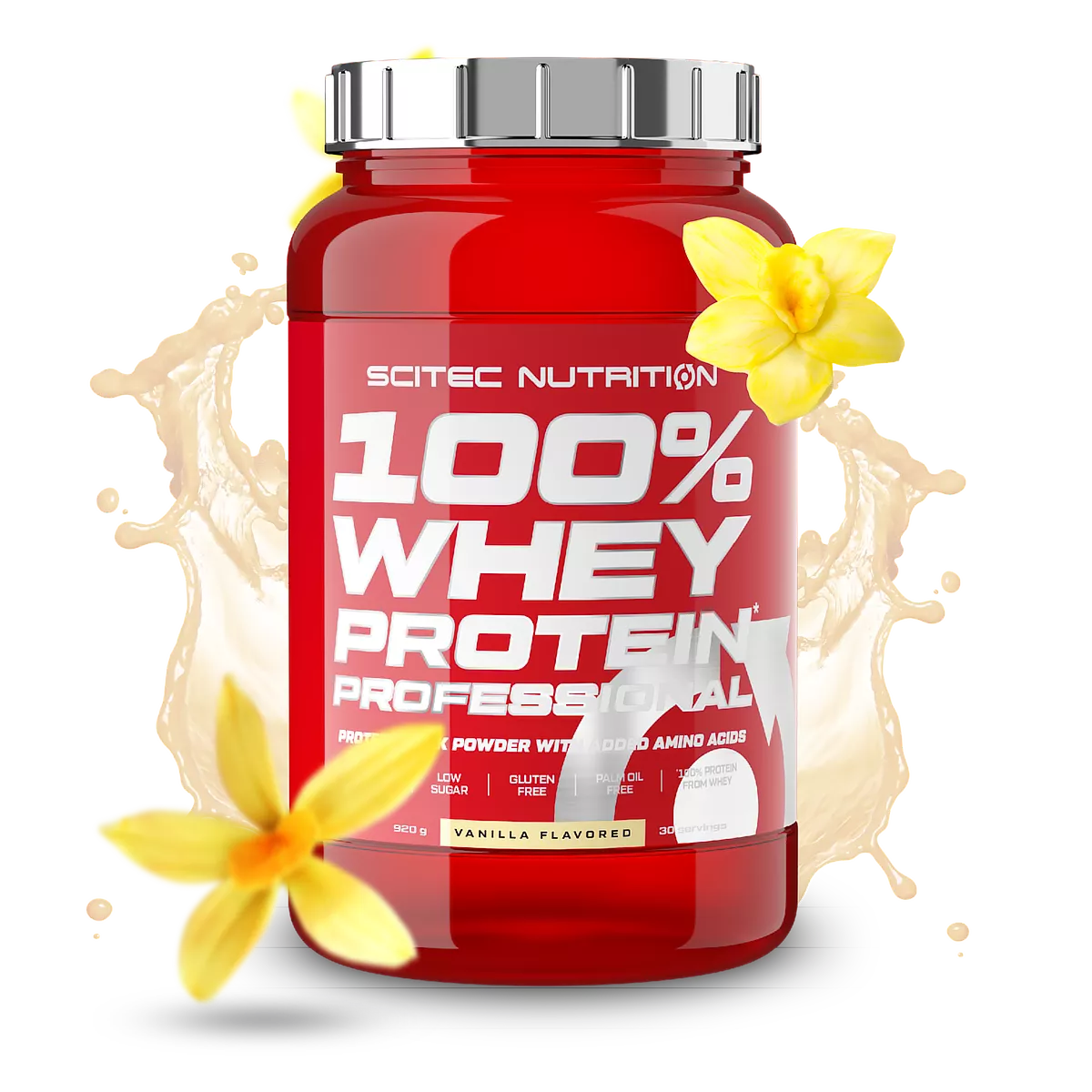 Scitec 100% Whey Professional 920g Strawberry