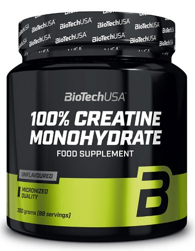 BioTech Créatine Monohydrate Pot de 300g