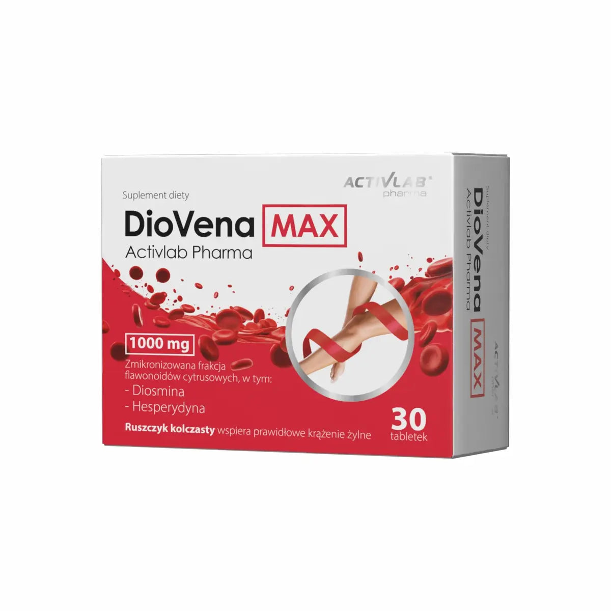 Activlab Pharma DioVena MAX 1000mg – 30 Comprimés