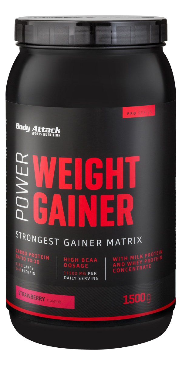 Body Attack Power Weight Gainer 1,5kg Milk Chocolate