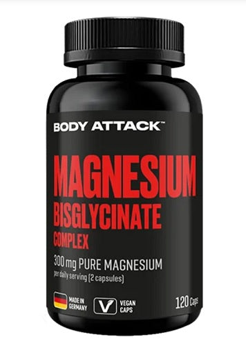 Body Attack Magnésium Bisglycinate 120 Gélules