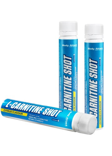 Body Attack L-Carnitine Shots 20x25ml - Agrumes