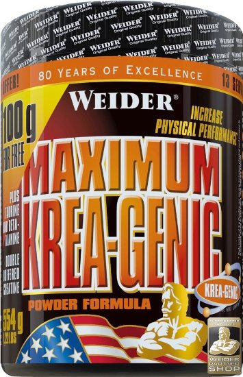 Weider Krea-Genic 554g, Boîte