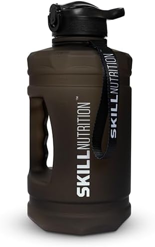 Skill Nutrition Bottle, Black - 2200 ml.
