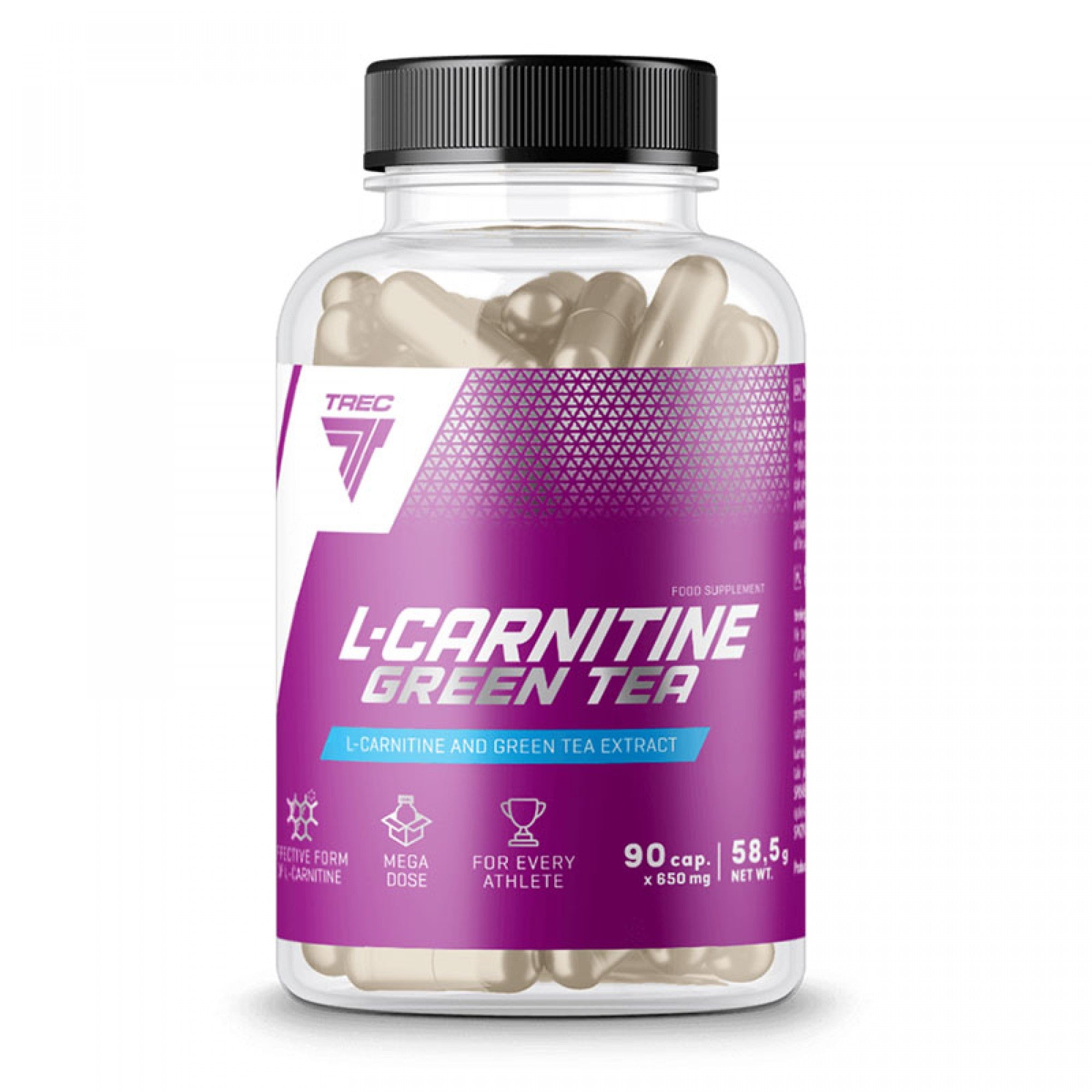 Trec Nutrition L-Carnitine + Green Tea - 90 Capsules