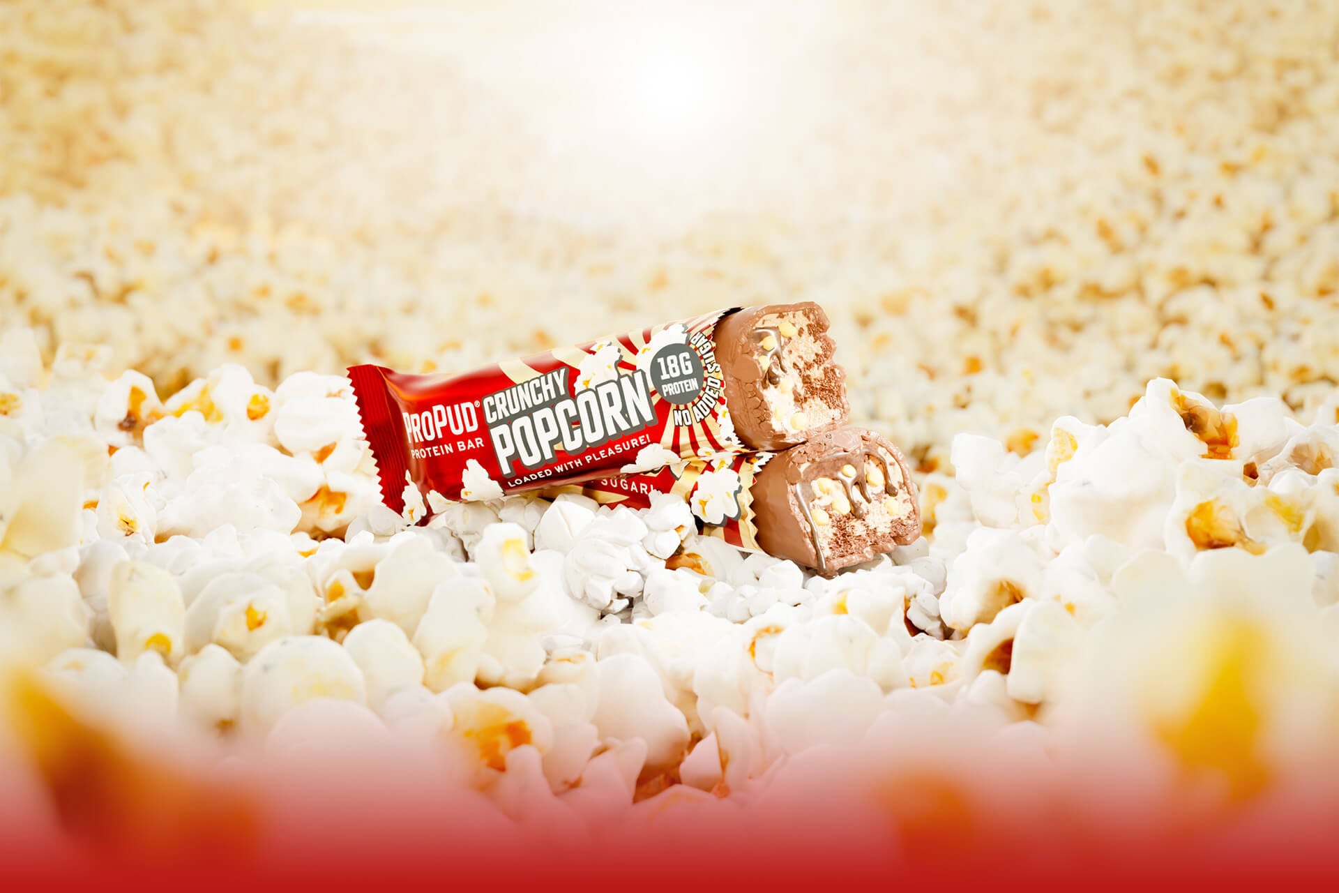 Propud Crunchy Popcorn Protein Bar