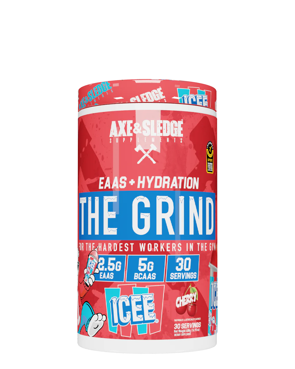 Ax &amp; Sledge THE GRIND // EAAs + Hydration 480 Gr