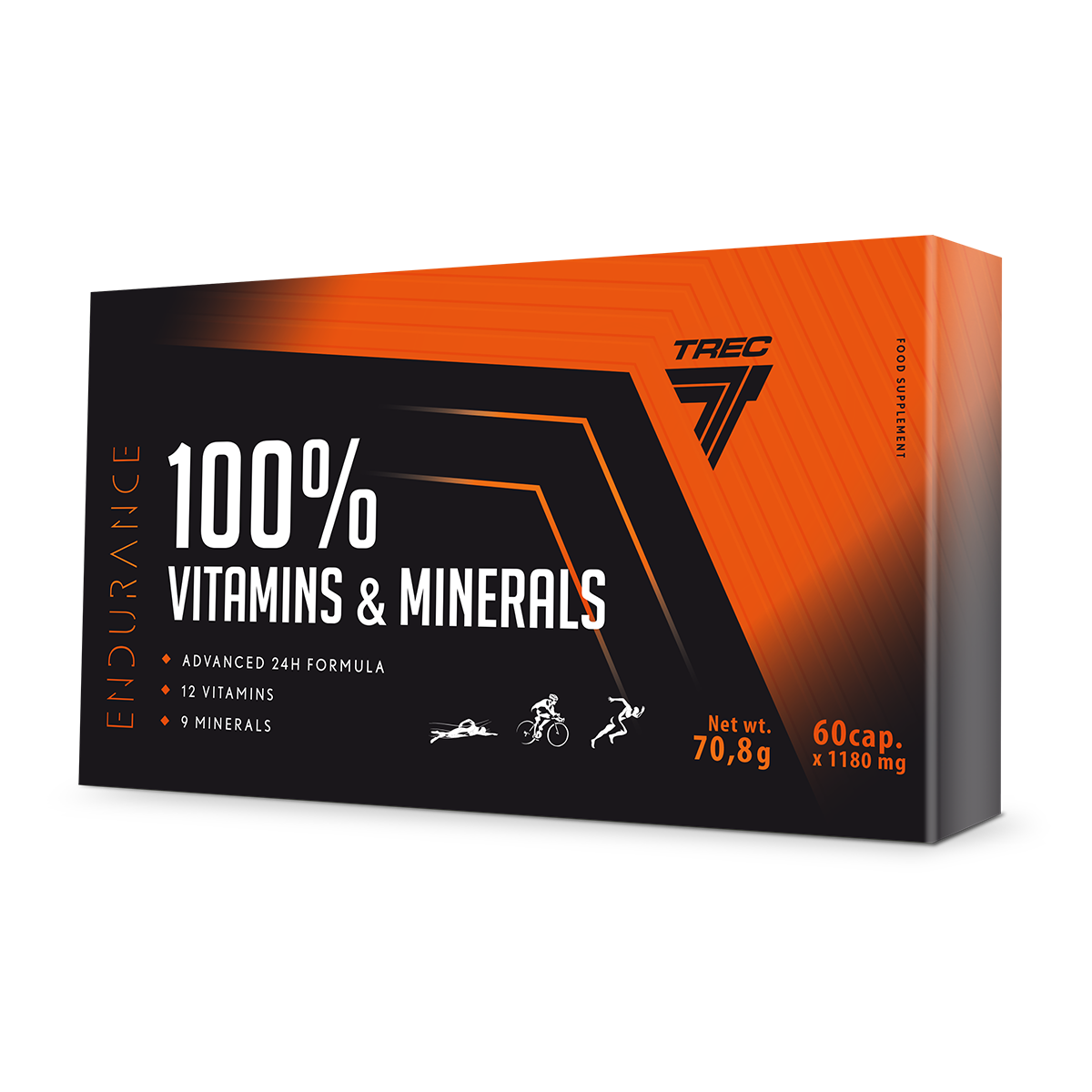 Trec Nutrition 100% Vitamins & Minerals 60 Caps