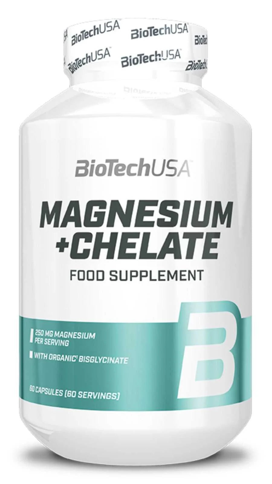 BioTech USA Magnesium + Chelate 60 caps