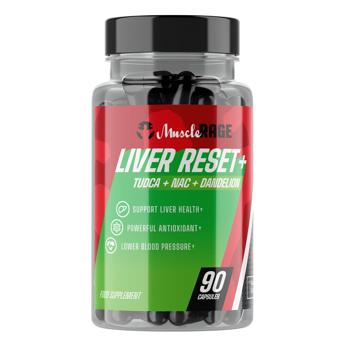 Muscle Rage Liver Reset + 90 caps