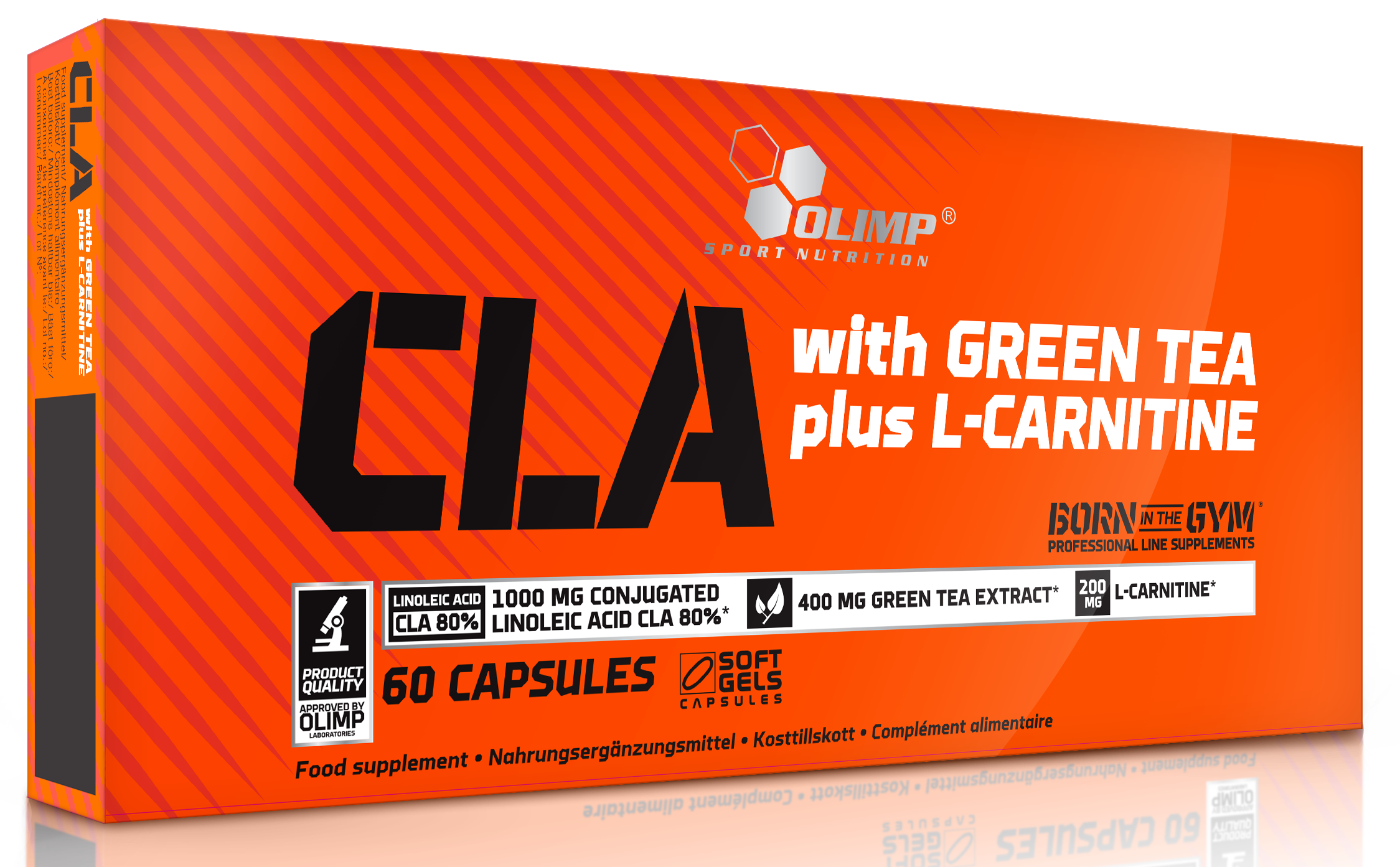 Olimp CLA + Green Tea plus L-Carnitine Sport Edt. 60 Hairstyle