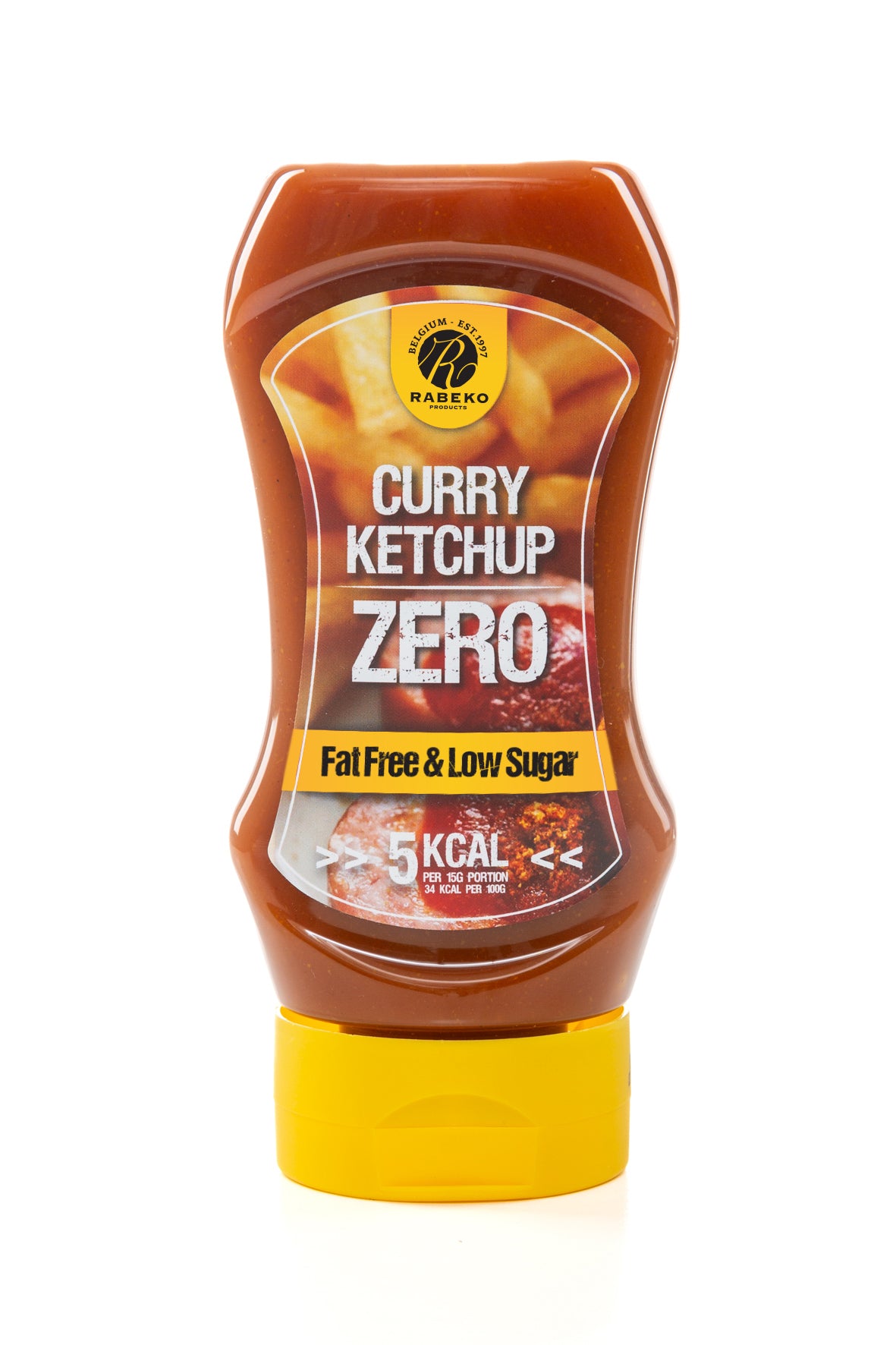 Rabeko Zero calories sauces Curry Ketchup 1 x 350 ml 